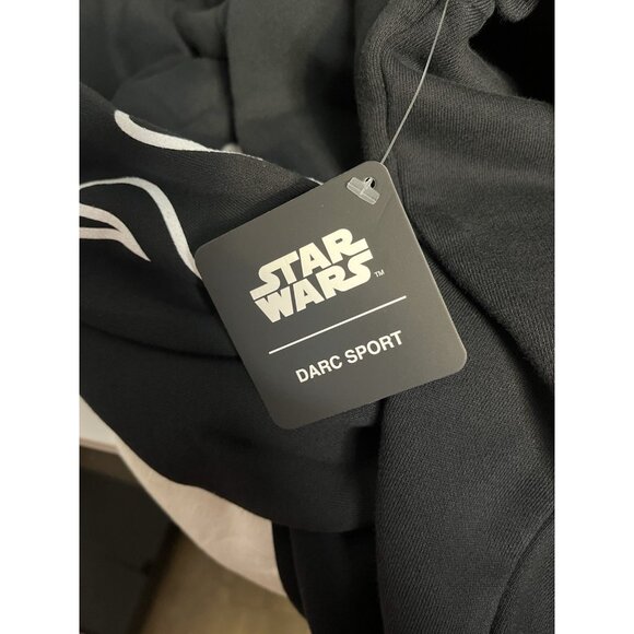 DARC SPORT THE HUNTER HOODIE BLACK XL LG Boba Fett Star Wars NWT DS Gym - Picture 7 of 7